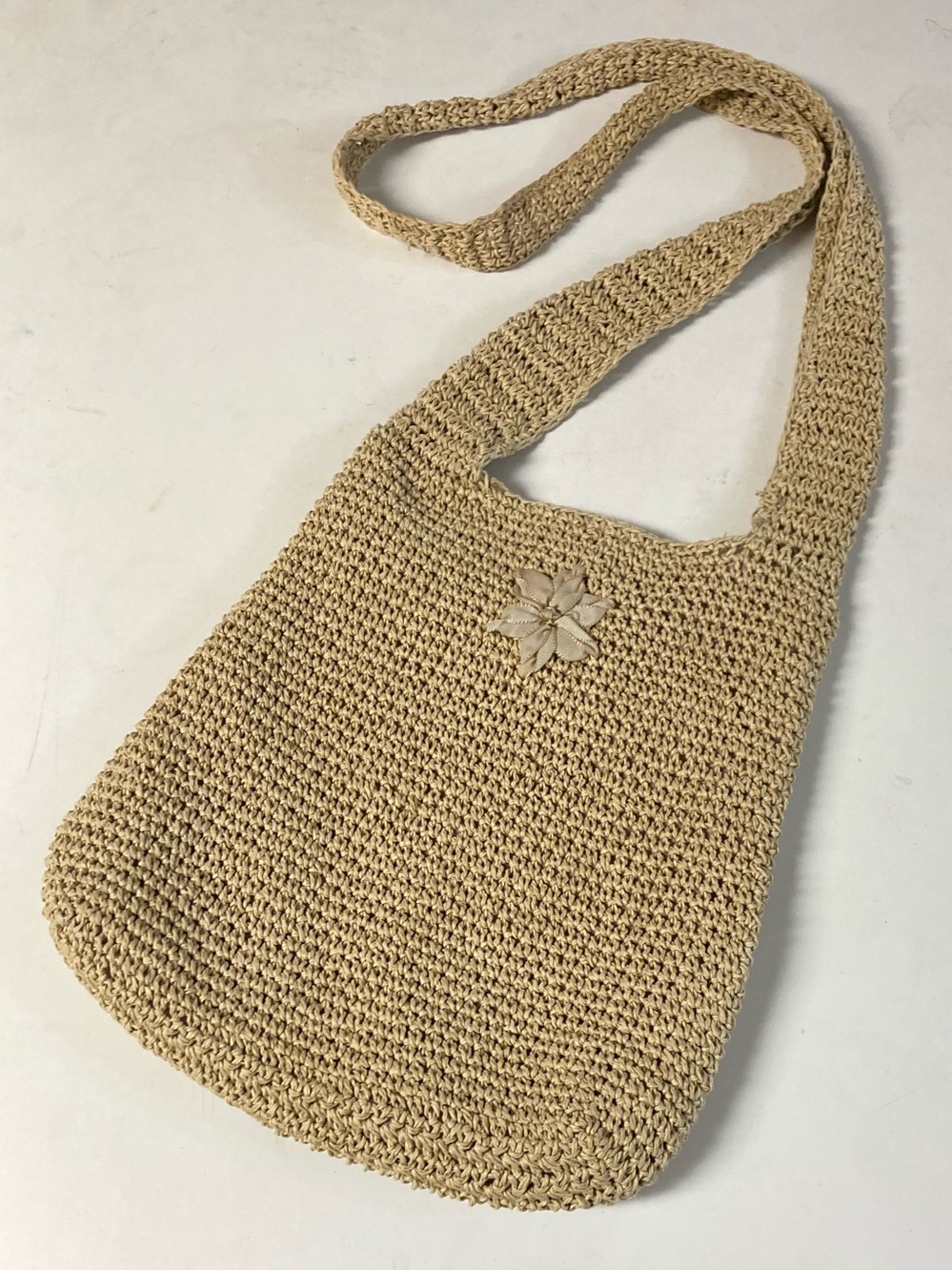 Esprit Woven Raffia Bag